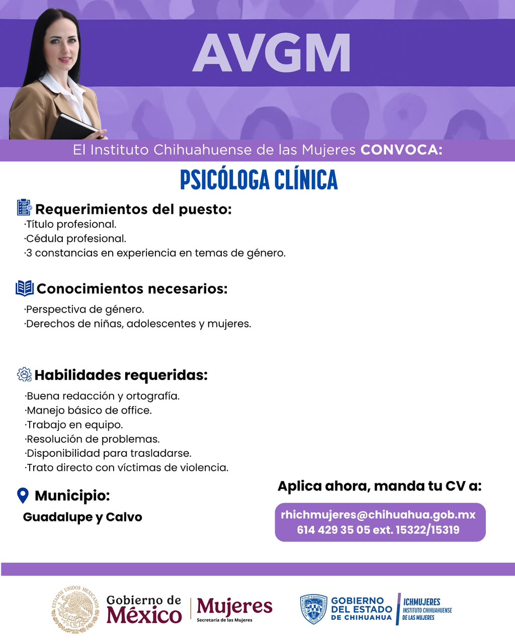 Psicóloga clínica
